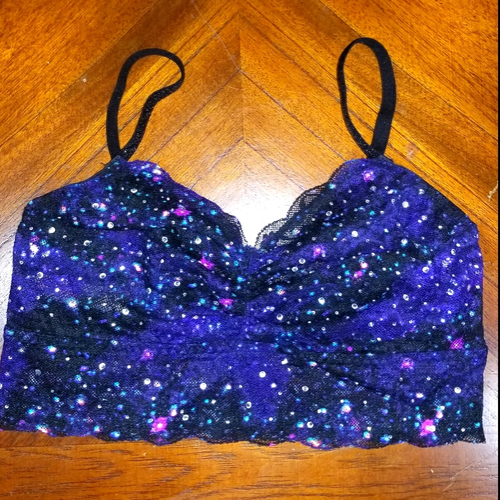 PINK Victoria's Secret galaxy bralette